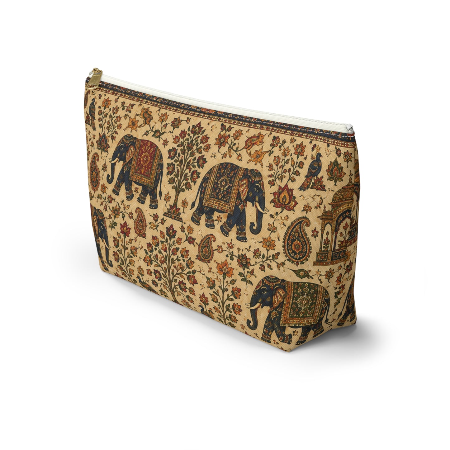 Indian Vintage Traditional Elephant Makeup Accessory Pouch