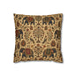 Indian Vintage Traditional Elephant Pillow Case Cover