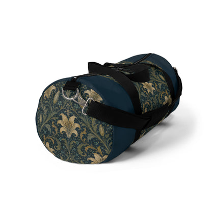 William Morris Damask Floral Duffel Gym Bag