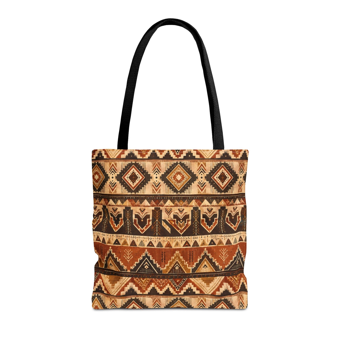 African Tribal Traditional Pattern Full Art Tote Bag