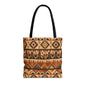 African Tribal Traditional Pattern Full Art Tote Bag