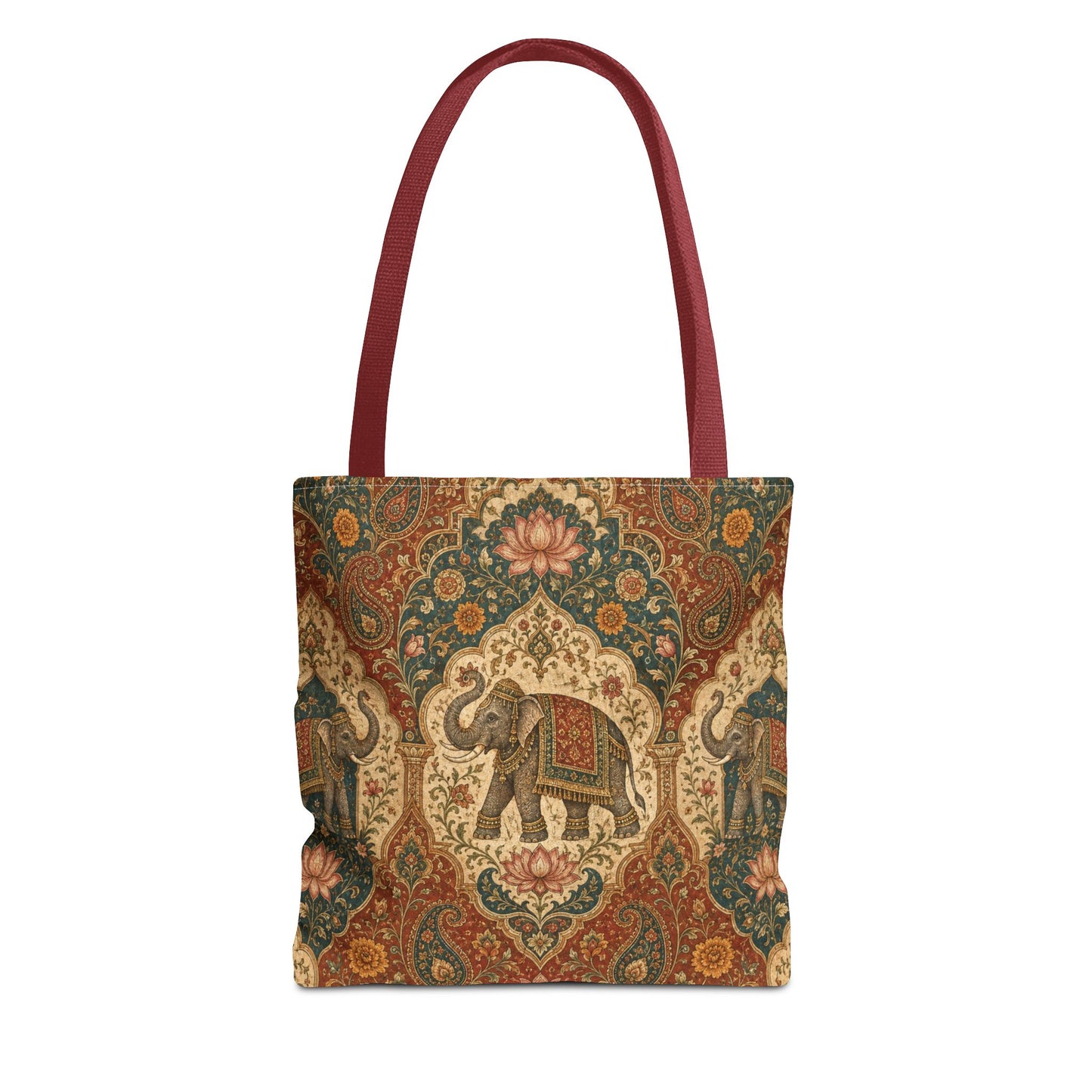 Indian Vintage Tapestry Full Art Tote Bag