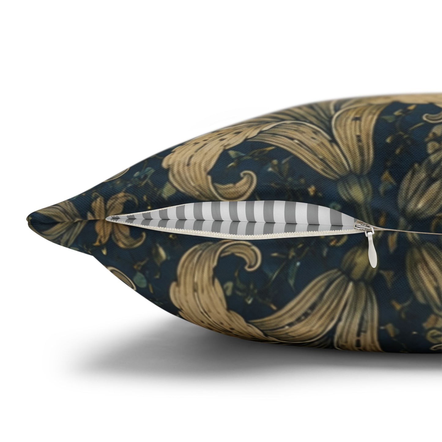 William Morris Damask Floral Lily Pillowcase Cover