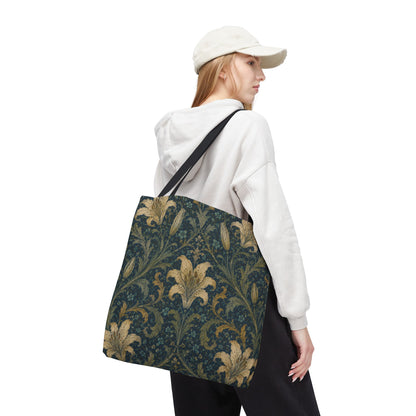 William Morris Damask Floral Full Art Tote Bag