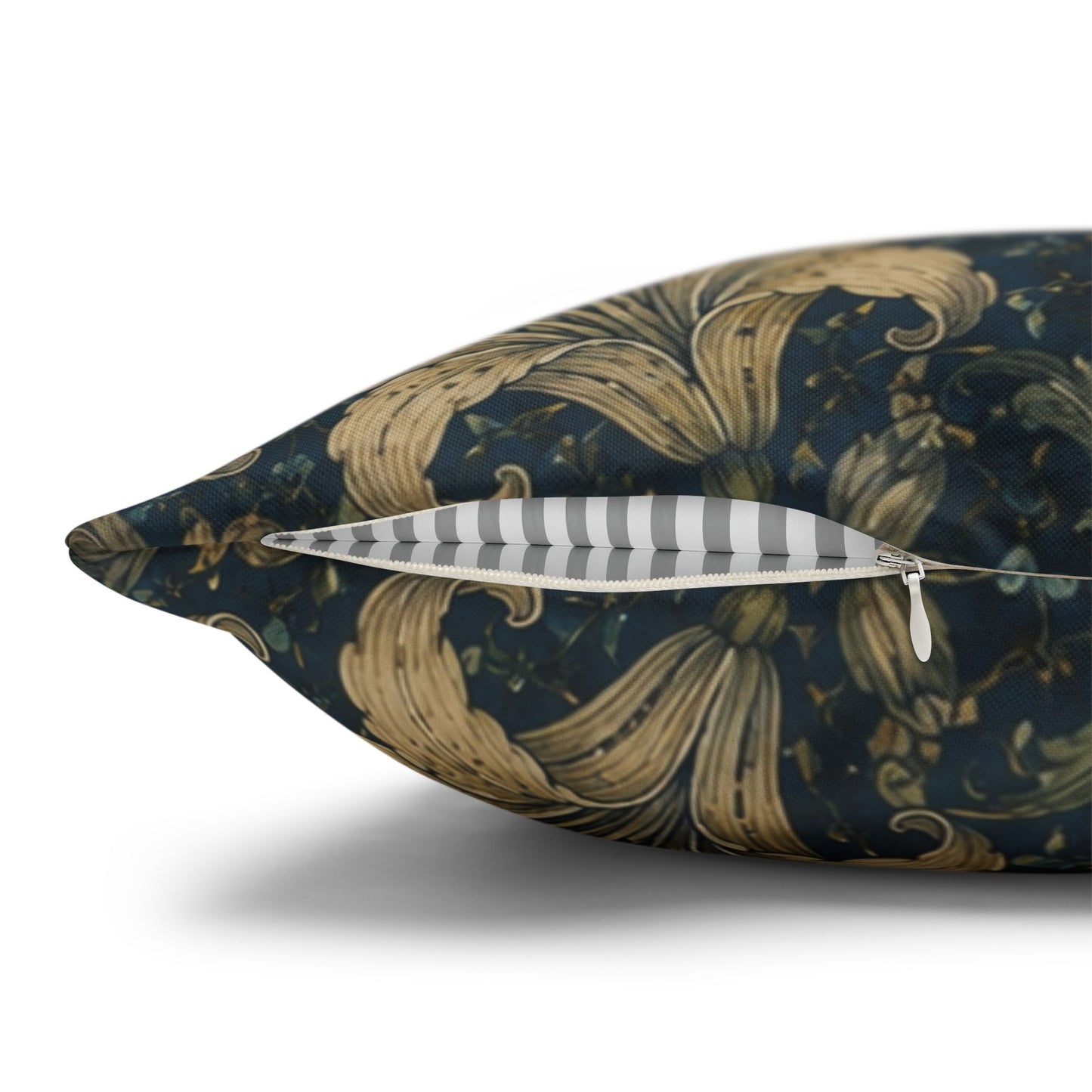 William Morris Damask Floral Lily Pillowcase Cover