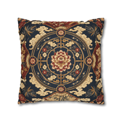 East Asian Mandala Pillow Case