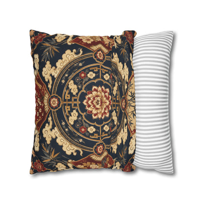 East Asian Mandala Pillow Case