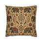 Indian Vintage Traditional Elephant Pillow Case Cover