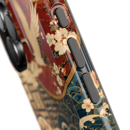 East Asian Floral iPhone Case | Magnetic Impact-Resistant Cases