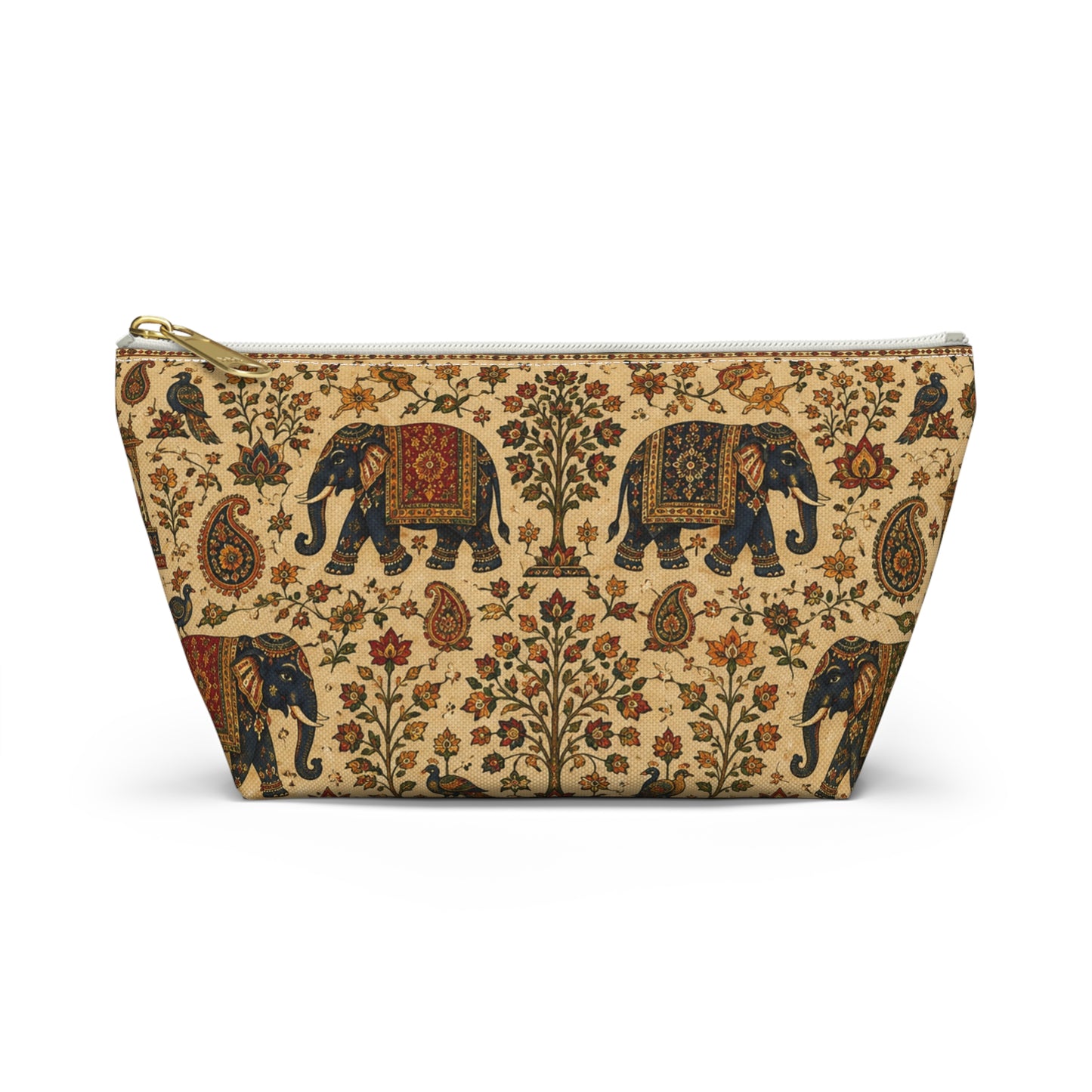 Indian Vintage Traditional Elephant Makeup Accessory Pouch