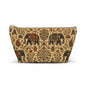 Indian Vintage Traditional Elephant Makeup Accessory Pouch