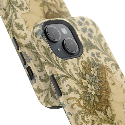 William Morris Vintage Portrait Magnetic iPhone Cases