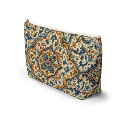 Moroccan Spanish T-Bottom Makeup Bag