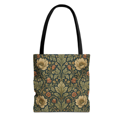 William Morris Vintage Botanical Full Art Tote Bag