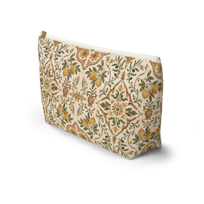 Mediterranean Moroccan Lemon Makeup Bag
