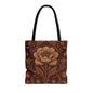 William Morris Floral Damask Rose Full Art Tote Bag