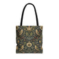 William Morris Vintage Bird Full Art Tote Bag