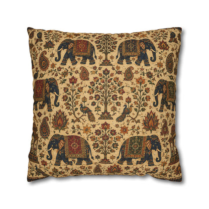 Indian Vintage Traditional Elephant Pillow Case Cover