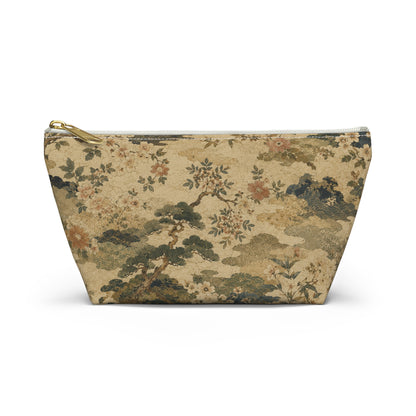 Vintage Japanese Floral Make Up Accessory Bag