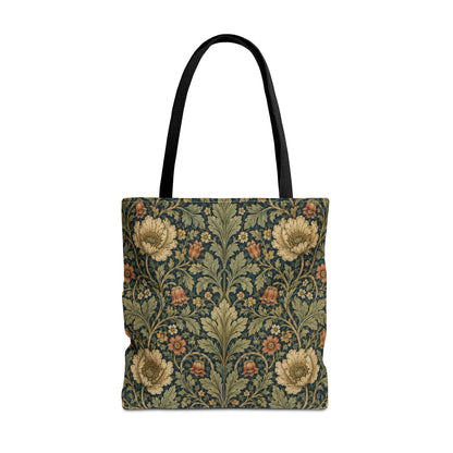 William Morris Vintage Botanical Full Art Tote Bag