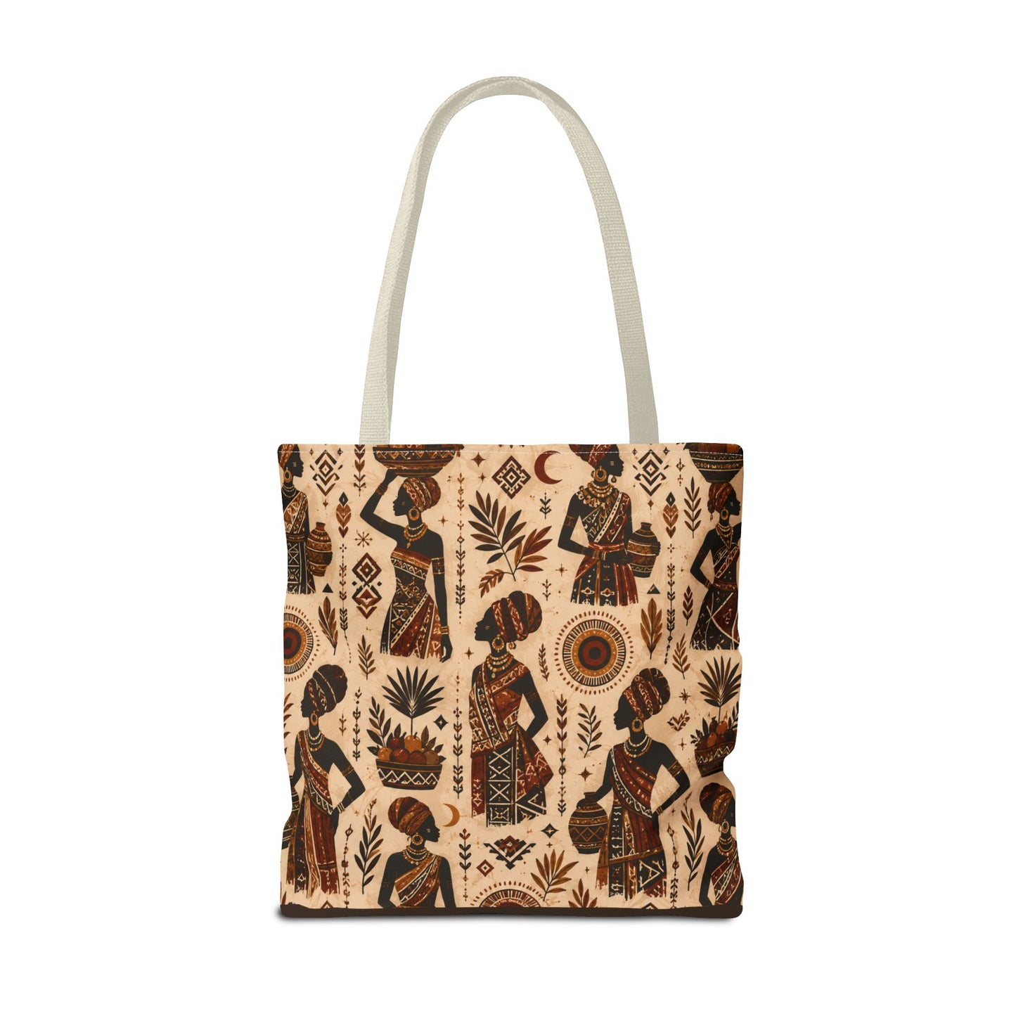 African Woman Figures Full Art Tote Bag