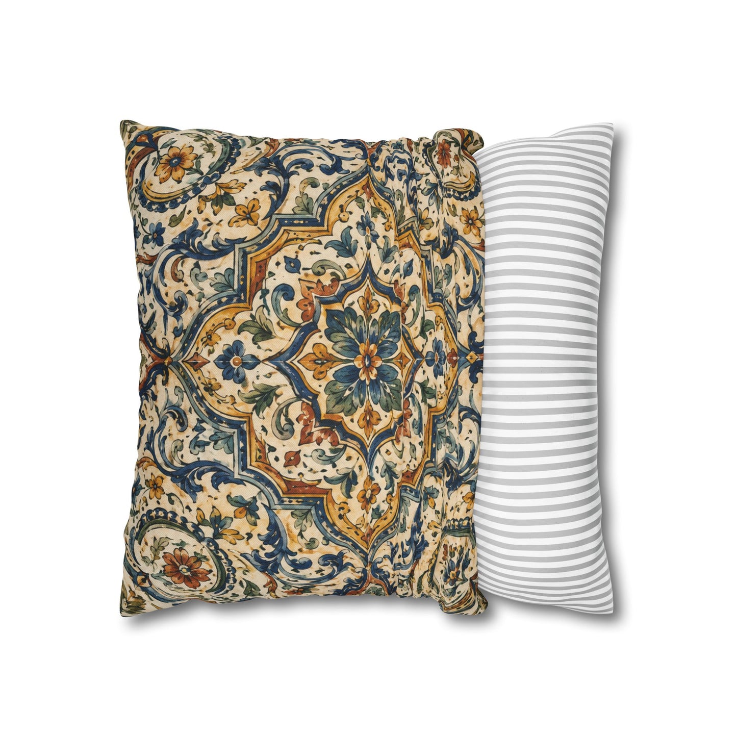 Moroccan Spanish Pillow Case Cover