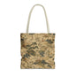 Vintage Japanese Floral Painting Full Art Tote Bag