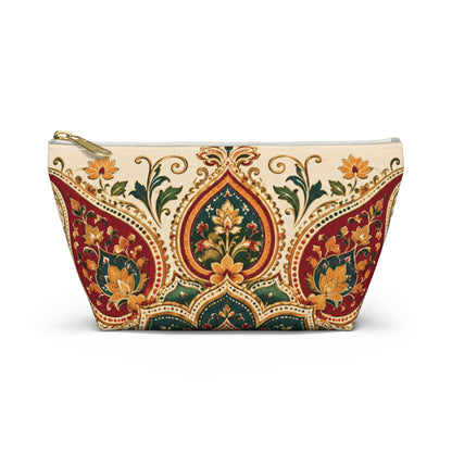 Indian Vintage Floral Mandala Makeup Pouch