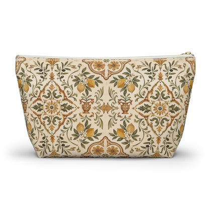 Mediterranean Moroccan Lemon Makeup Bag