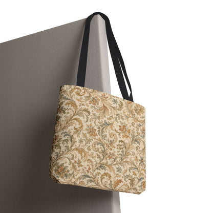 William Morris Floral Scroll Damask Full Art Tote Bag