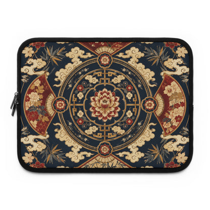 East Asian Mandala Laptop Sleeve Case