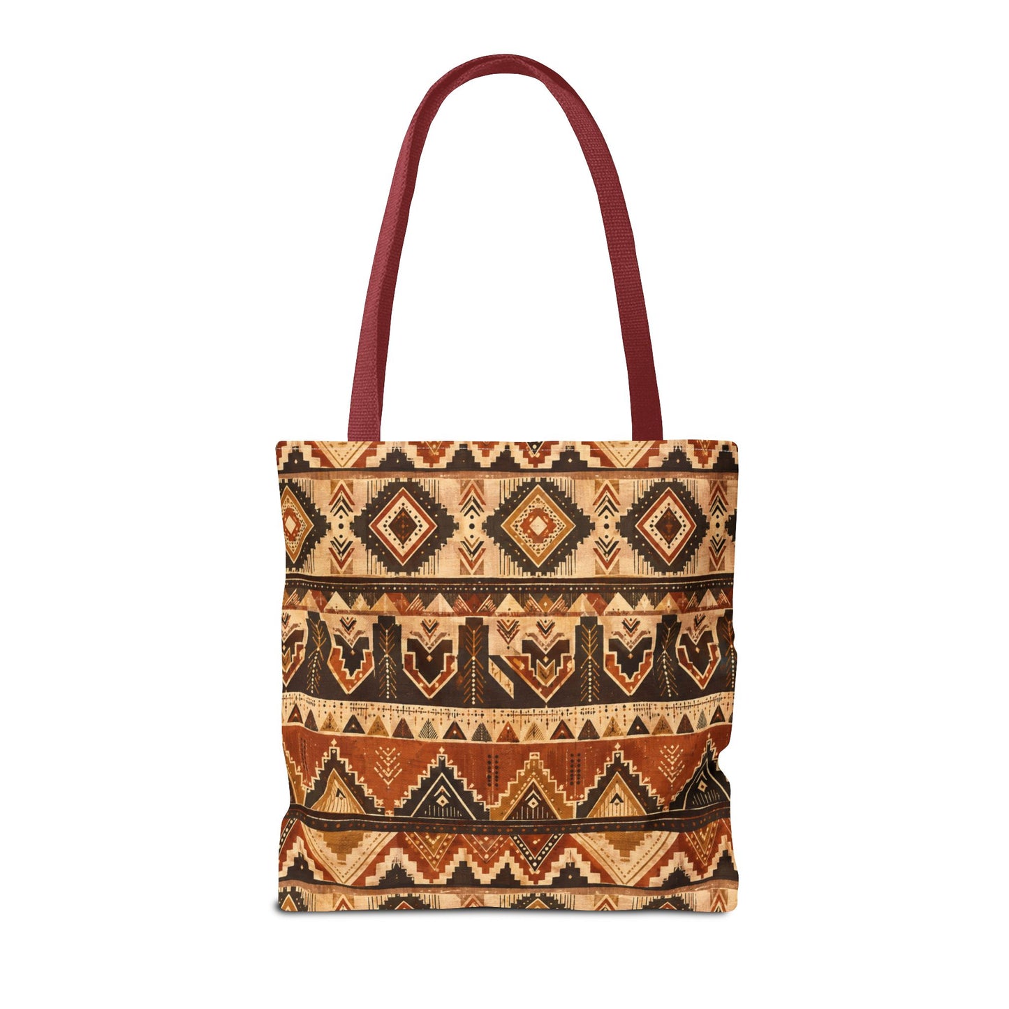 African Tribal Traditional Pattern Full Art Tote Bag