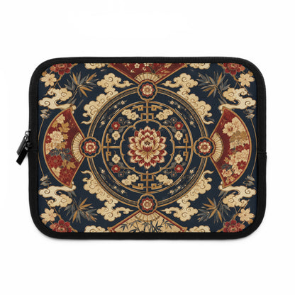 East Asian Mandala Laptop Sleeve Case