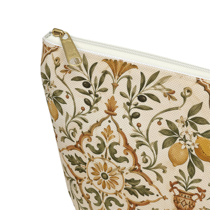Mediterranean Moroccan Lemon Makeup Bag