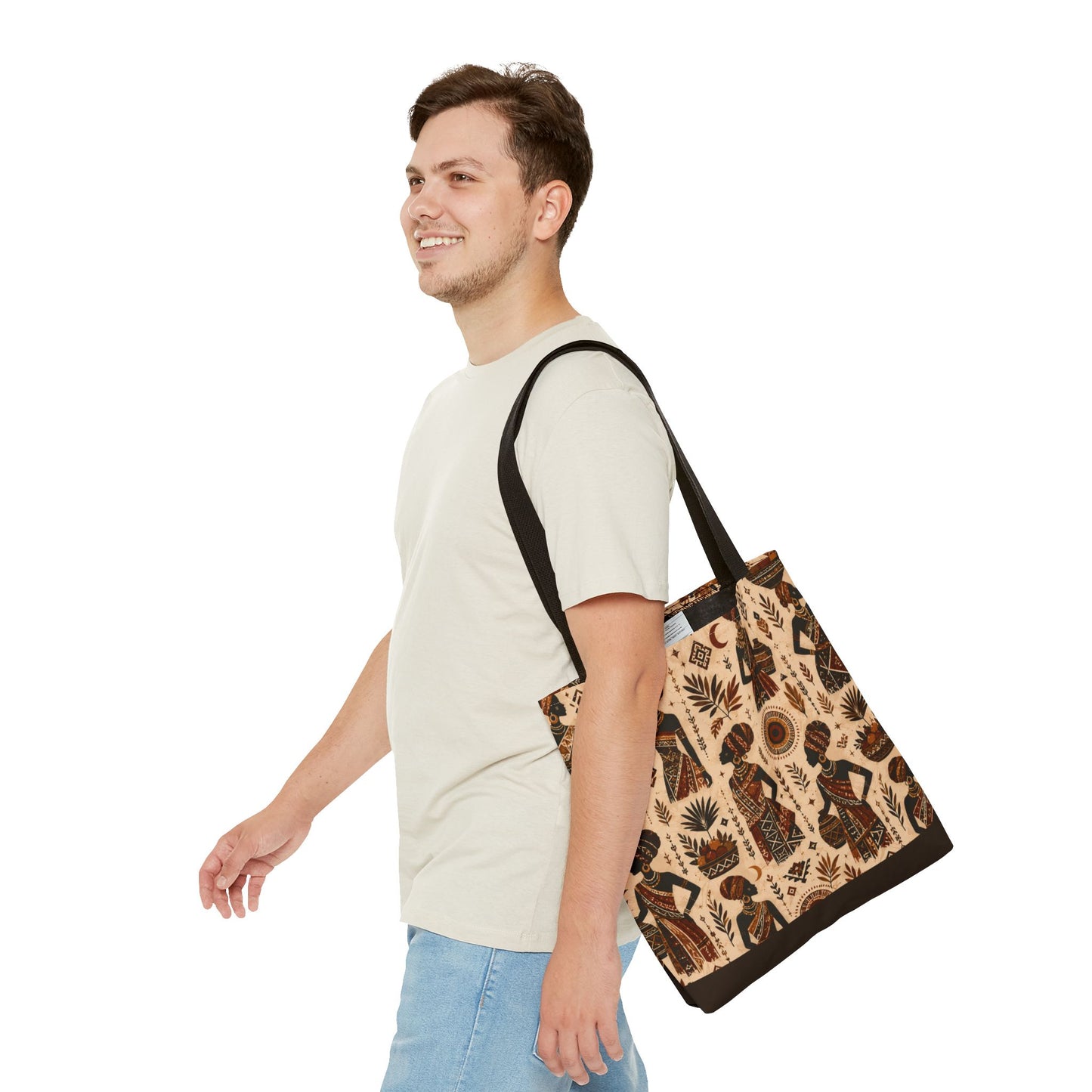 African Woman Figures Full Art Tote Bag