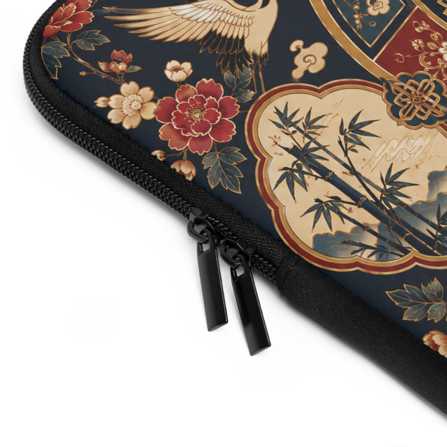 East Asian Oriental Medallion Laptop Sleeve Case