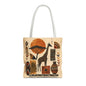 African Safari Giraffe Full Art Tote Bag