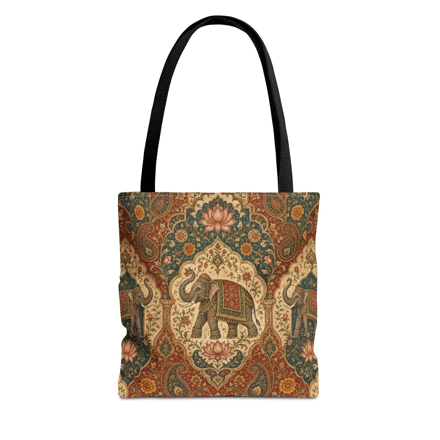 Indian Vintage Tapestry Full Art Tote Bag