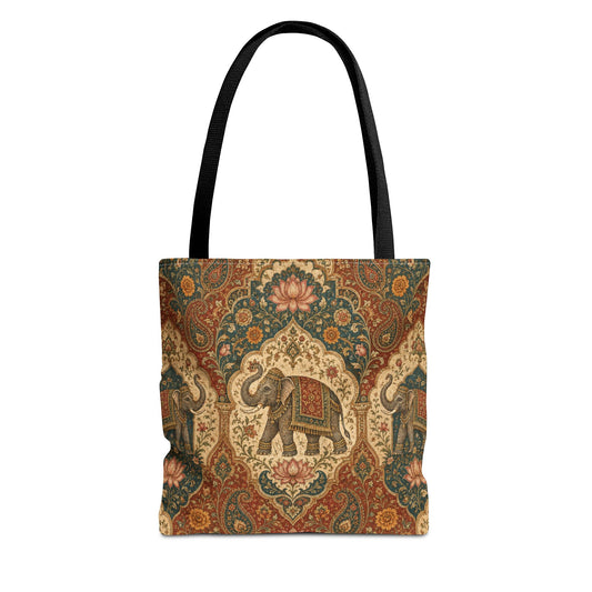 Indian Vintage Tapestry Full Art Tote Bag