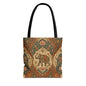Indian Vintage Tapestry Full Art Tote Bag