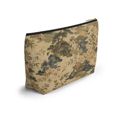 Vintage Japanese Floral Make Up Accessory Bag