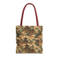 Vintage Japanese Temple Painting Full Art Tote Bag