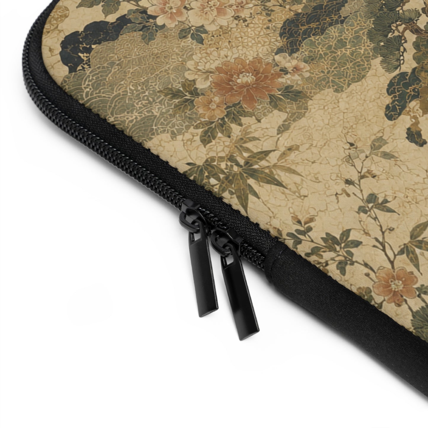Vintage Japanese Floral Laptop Sleeve Case