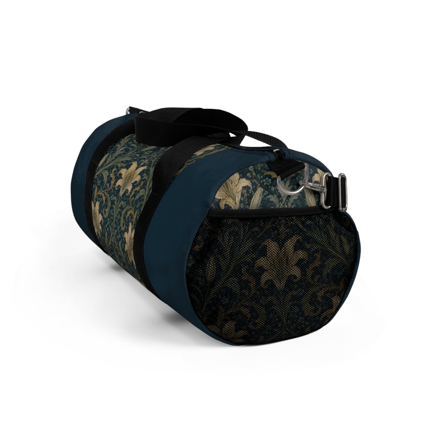 William Morris Damask Floral Duffel Gym Bag