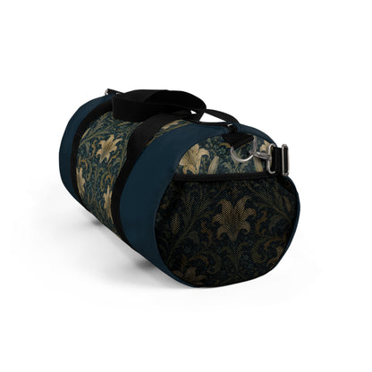 William Morris Damask Floral Duffel Gym Bag