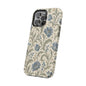 William Morris Floral Blue Magnetic iPhone Cases
