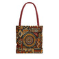 African Tribal Geometric Full Art Tote Bag