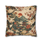 East Asian Vintage Landscape Pillow Case