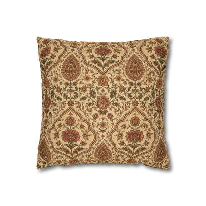 Moroccan Rose Traditional Pillow Cover