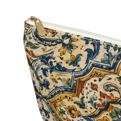Moroccan Spanish T-Bottom Makeup Bag